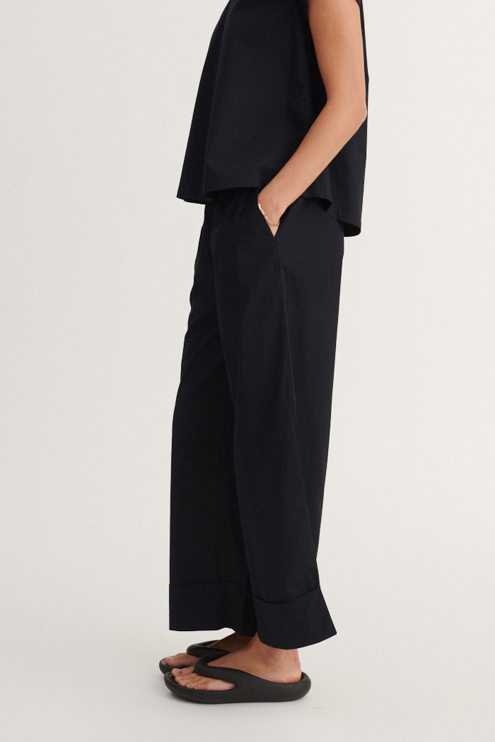 Basic Apparel Silje Pants Bukser 001 Black